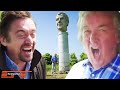James May Pulls Down Huge Statue of 'Dictator' Jeremy Clarkson | The Grand Tour
