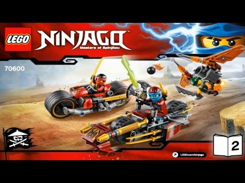 LEGO Ninjago 2016 NINJA BIKE CHASE 70600 - Лего Ниндзя го Погоня на Мотоциклах #2