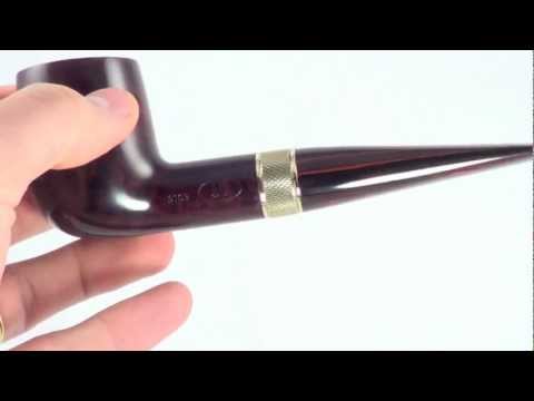 2000 Dunhill Chestnut Smoking Pipe W/ Gold Fitment Band From PIPELIST.COM