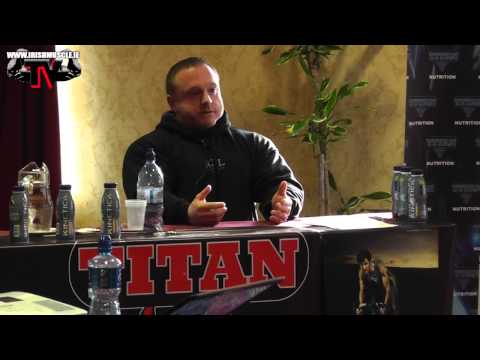 TITAN "NO BULLS"  SEMINAR WITH MR.UNIVERSE & MR.WORLD TOMMY STAUNTON.