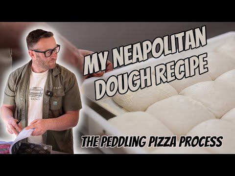 The Peddling Pizza Neapolitan dough recipe.