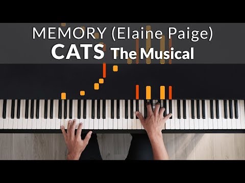 Memory - Cats (Elaine Paige Original Version) | Tutorial of my Piano Cover