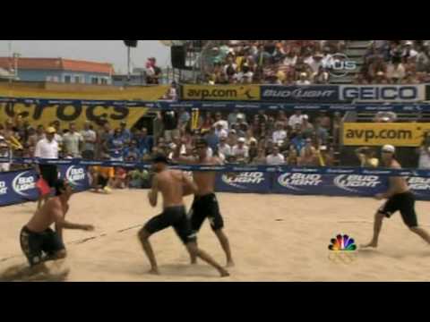 Rogers and Dalhausser pick up the point, from Universal Sports