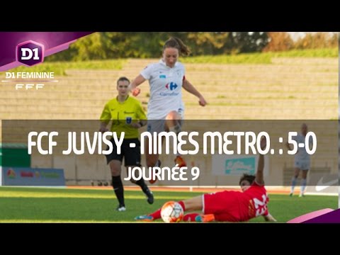 J9 : FCF Juvisy - Nîmes Métropole Gard (5-0), le résumé