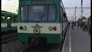 preview picture of video '1996.04.28. Sebesvonat a Ráckevei héven (S2001) Ráckeve - Vágóhíd'