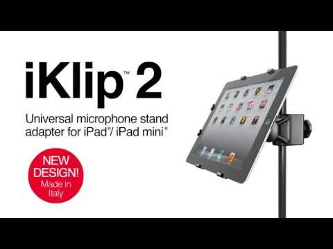 iKlip 2 for iPad/iPad mini - Global Positioning for iPad on stage and in the studio