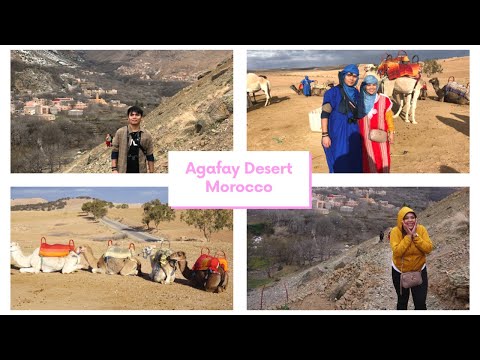 AGAFAY DESERT (MOROCCO) - WE VISITED THE BERBER VILLAGE