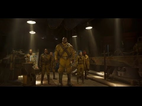 Yondu funeral scene of guardians of galaxy vol2. Sylvester Stallone gives respect to yondu.