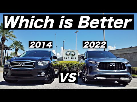 2022 Infiniti QX60 vs 2014 Infiniti QX60 Which is Better? Full Specs & Test Drive
