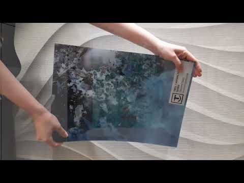 Video showing a virtual sample of the Antartica wall panel design in the gloss finish 