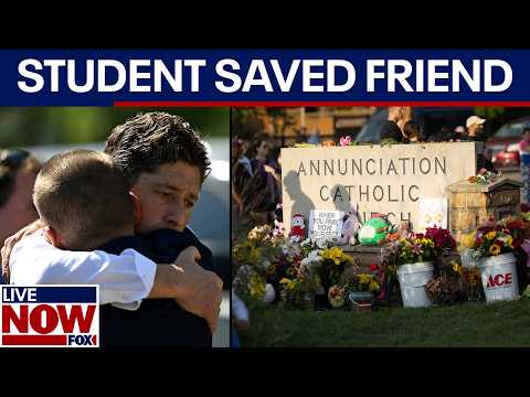 Video | Minneapolis school shooting: Student jumped on friend to save him