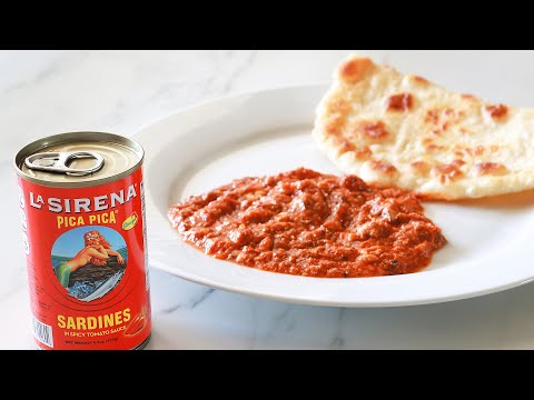 Belizean Style Sardines with Half Fry Tortilla