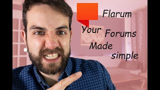 Let's create our own forum for local or external use with Flarum