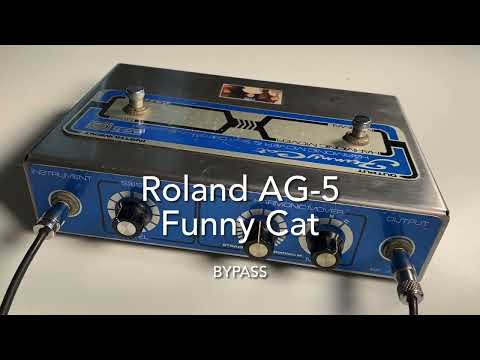 Roland AG-5 Funny Cat Harmonic Mover and Soft Distortion Sustainer 1973 - 1978 - Metal image 7
