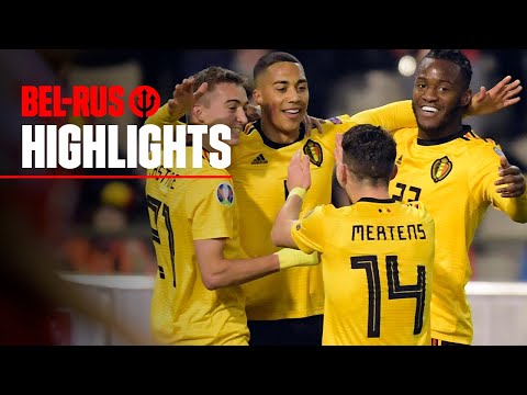 #REDDEVILS | #EURO2020 Qualifiers | Belgium - Russia 3-1