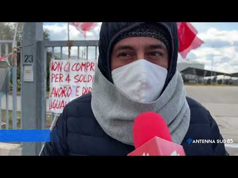 24 Gennaio 2022   Mottola   Presidio lavoratori Albini   ancora incertezza