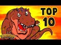 Top 10 Dino Songs Dinosaur Songs For Kids From Dinostory By Howdytoons