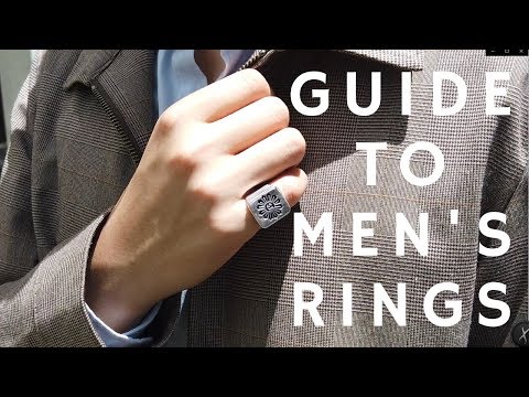 A Guide to Men's Rings | Inspo, History, Tutorial