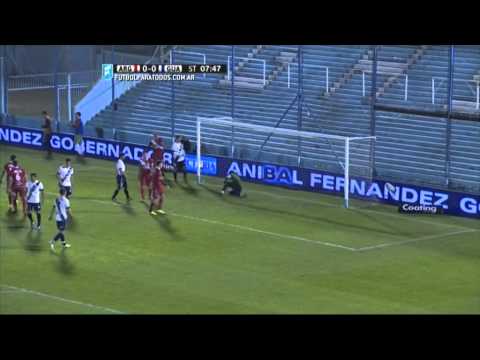 Los reflejos de Medina.  Argentinos 0 - Guaraní 0. 16avos de final. Copa Argentina 2015. FPT