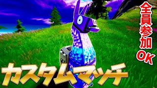 【フォートナイト】３か月ぶりのカスタムマッチライブ配信😆