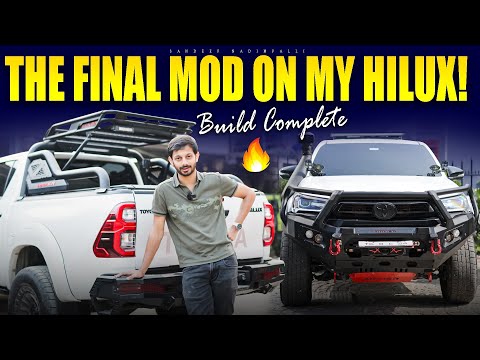 The FINAL Mod on My Hilux! 🔥| Sandeep Nadimpalli | Telugu |