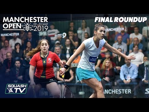 Squash: Manchester Open 2019 - Evans v King - Final Roundup
