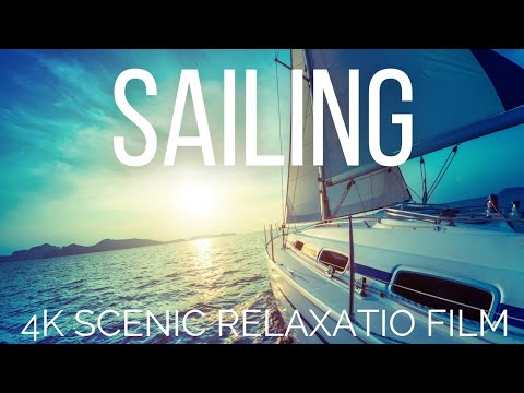 Sailing Around the World 4K | Soothing Scenic Music for Relaxation & Calm
