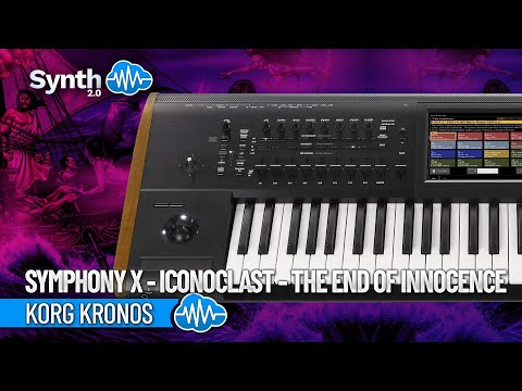SYMPHONY X - ICONOCLAST - THE END OF INNOCENCE | KEYBOARD SOLO | KORG KRONOS | Synthcloud