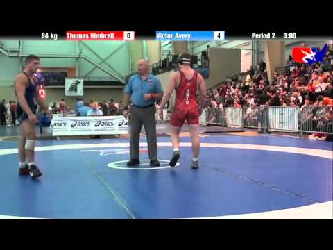 Thomas Kimbrell vs. Victor Avery at 2013 ASICS University Nationals - FS