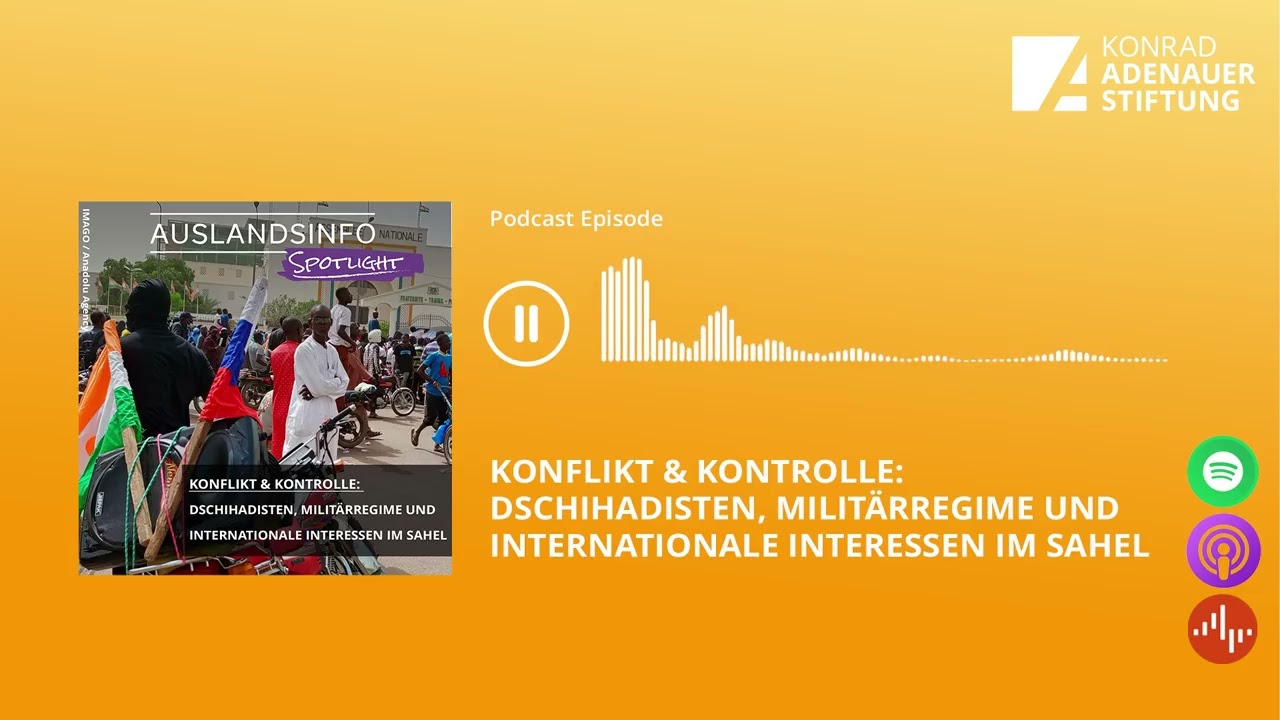 Konflikt & Kontrolle: Dschihadisten, Militärregime und internationale Interessen im Sahel
