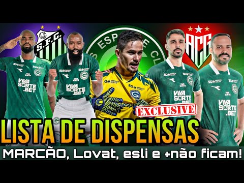 💚😡ADEUS! BARCA GERAL DE SAÍDA NO GOIÁS PARA 2026