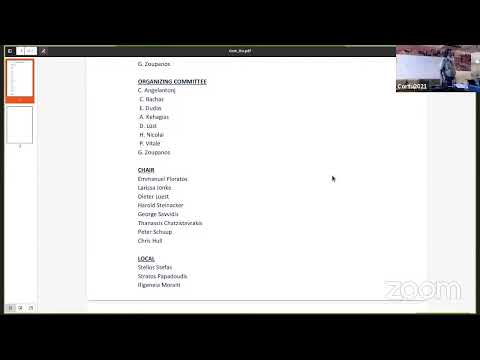 Corfu2021 - HU - 210920 3 - Steinacker - Weigand - Martone - Ooguri - Giddings - Zoupanos