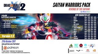 Dragonball Xenoverse 2 Mega Saiyan Timebreaker Pack (SSJ3-5) by HeirTalent (Mod showcase)