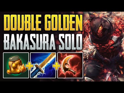 DOUBLE GOLDEN BLADE FOR 80% BONUS DAMAGE! Bakasura Solo Gameplay (SMITE PTS Conquest)