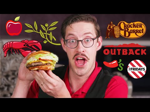 Keith Eats Every American Chain Restaurant • Eat The Menu Marathon