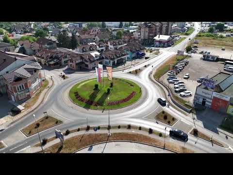 Prnjavor – panoramski snimak