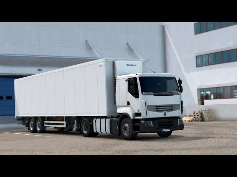 ETS2 1.38 Open Beta Renault Premium  Bastia - Porto-Vecchio - Calvi - Ajaccio