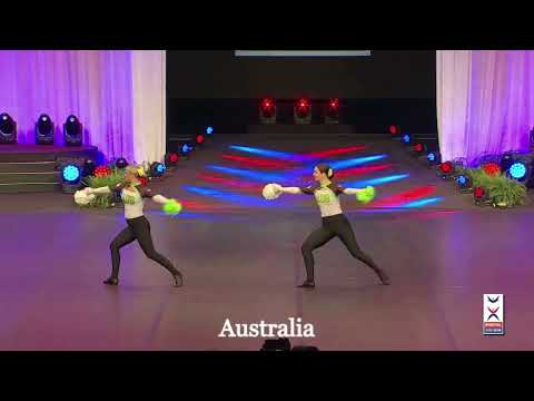 ICU Worlds 2022 Doubles Pom - Team Australia