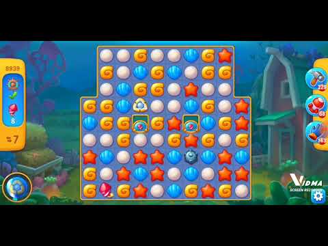 Fishdom. 8939 level no boosters and diamonds. 16 moves