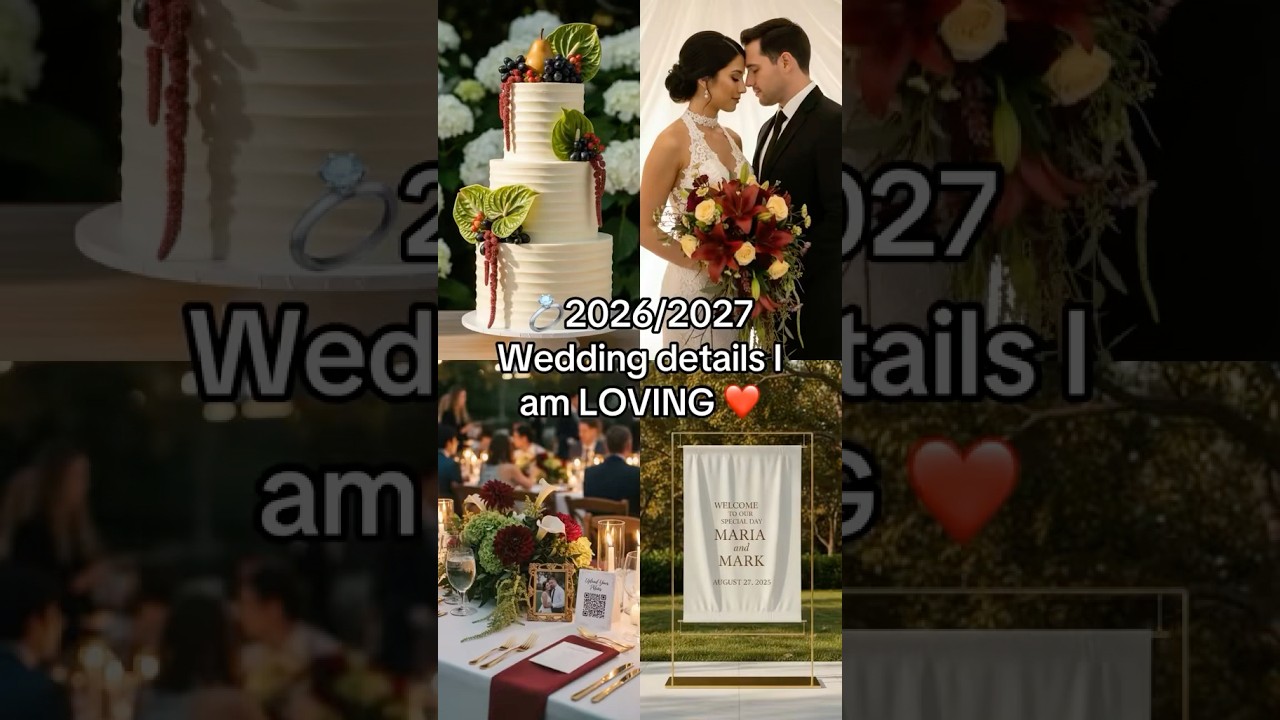 2026 Wedding Ideas You'll Actually Want & | Wedding Decor, Trends & Details