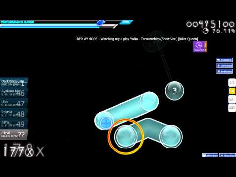 YuNa - Torawarebito (Short Ver.) [Killer Queen] played by rrtyui