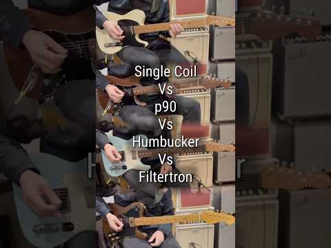 Single Coil vs p90 vs Humbucker vs Filtertron: Chic - Le Freak rhythm guitar