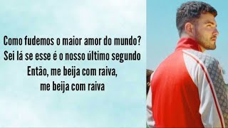 Jão - Me beija com raiva (Letra)