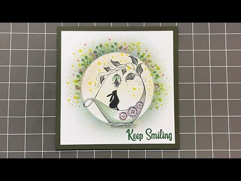 Pipin Smiles by Karen Telfer - A Lavinia Stamps Tutorial