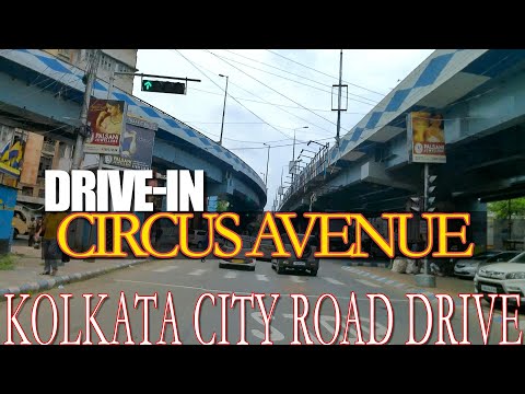 Drive in Circus Avenue | Kolkata City Road Drive