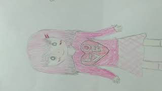 ゆめこさんのアイコンの絵を描いてみた♪