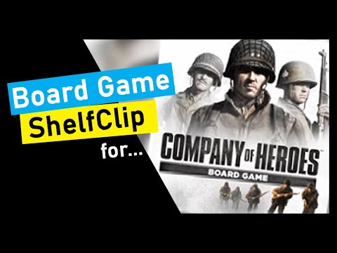ShelfClips: Company of Heroes (Short Board Game Preview)