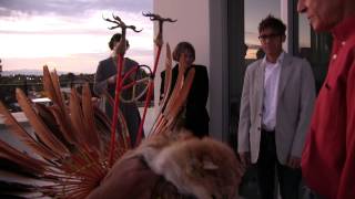 Apache Blessing Ceremony - A.V. Indian Museum staff