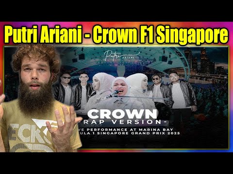 FIRST REACTION TO: Putri Ariani - Crown F1 Singapore