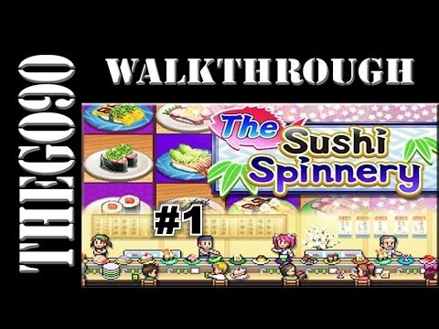 [Walkthrough] Sushi Spinnery [#1] Build our Sushi Restaurant - YouTube